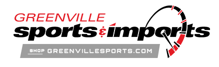 Greenville Sports & Imports proudly serves Greenville and our neighbors in Greenville, Rocky Mount, Goldsboro, Wilson, and New Bern